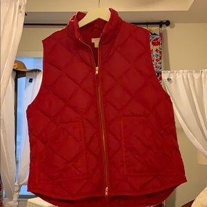 J Crew Puffer Vest
